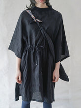 Original Half Sleeves Solid Long Blouse